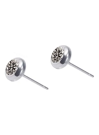 Rhinestone Studded Earrings 