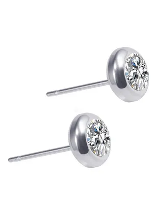 Rhinestone Studded Earrings 