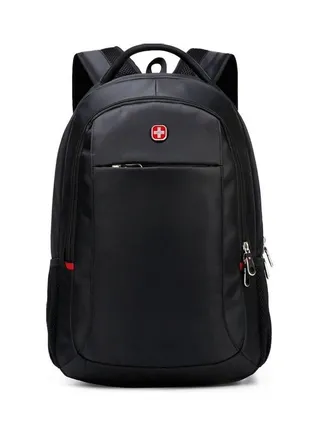 Smart Waterproof School Backpack Black 