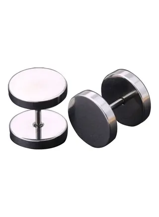 Punk Round Dumbbells Ear Bone Nail 
