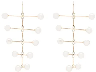 Blizzard Mobile 14kt yellow gold pearl earrings