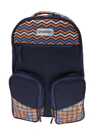 School Backpack Model 24 Striped 