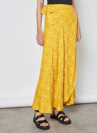 Fashion Bottom Skirts Mustard 