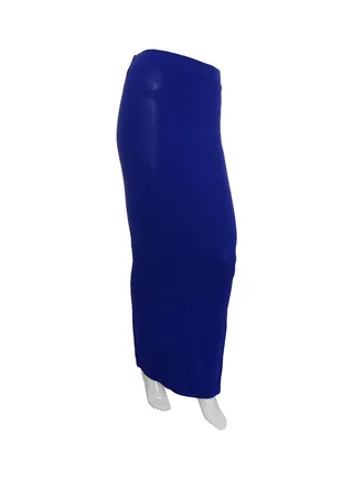 Stretchable Skinny Skirts Blue 