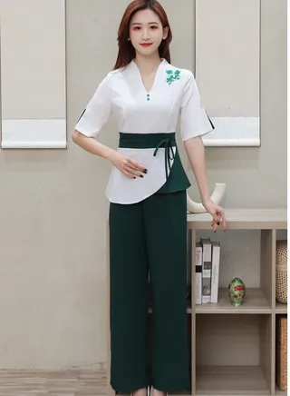Beauty Salon Uniform  SPA Wellness Center Uniform Set 