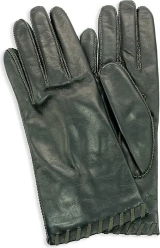 Whipstitch Leather Gloves