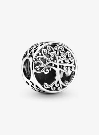 Pandora Moments Openwork Family Roots Charm for Women 797590 