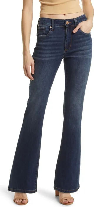 Mandy High Waist Baby Bootcut Jeans