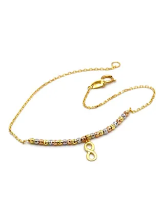 18k Gold Infinity 4404 Bracelet 