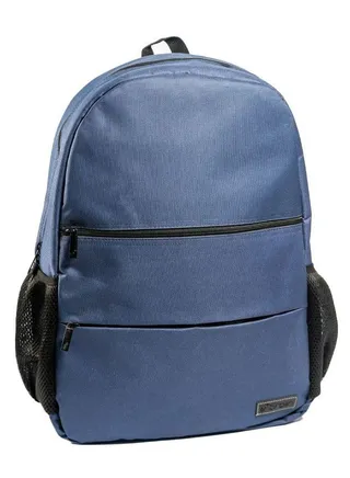ETRAIN BG53 LAPTOP BACKPACK FITS up to 15.6 INCH BLUE WATERPROOF with Etrain Zipper Puller 