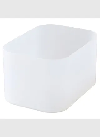Polypropylene Horizontal Half Makeup Box, 1/2, W 15 x D 11 x H 8.6 cm