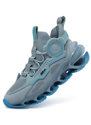 New High Top Comfortable and Breathable Basketball Shoe 