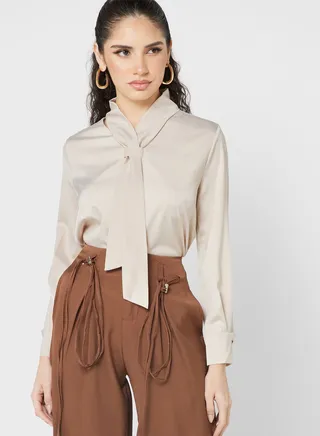 Front Tape Detail Shirt