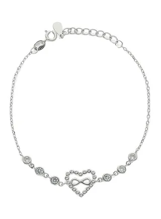 Stylish Italian Silver Bracelet 