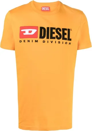 embroidered Denim Division logo T-shirt