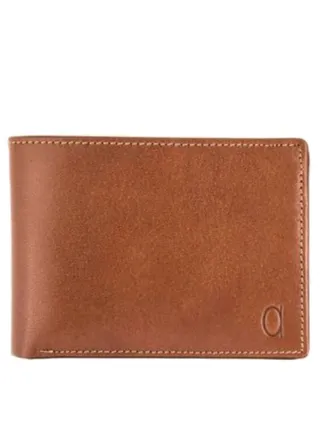 Bifold Wallet With Removable ID Holder Havana 