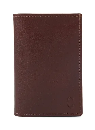 Trifold Card Holder Brown 