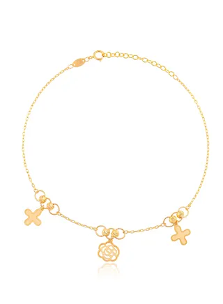 The artistry behind these stunning 21k gold bracelets 