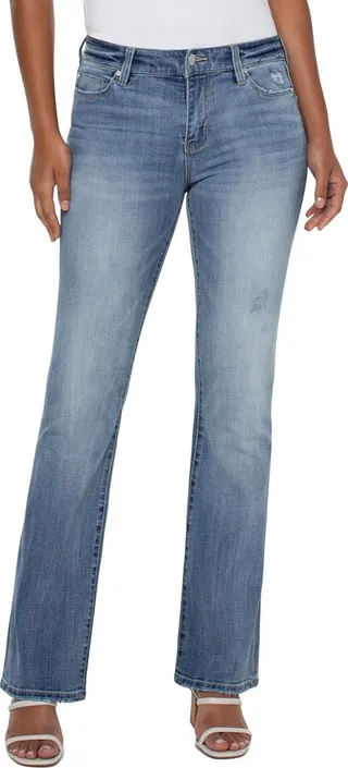 Lucy Mid Rise Bootcut Jeans