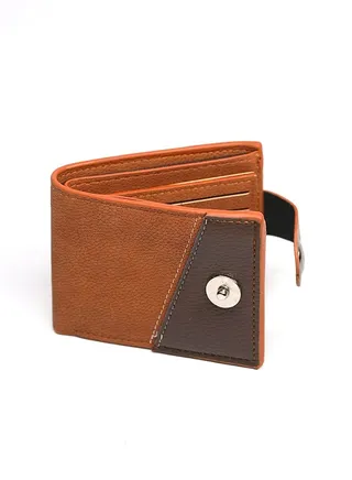 Two Tone Basic Wallet For Men 