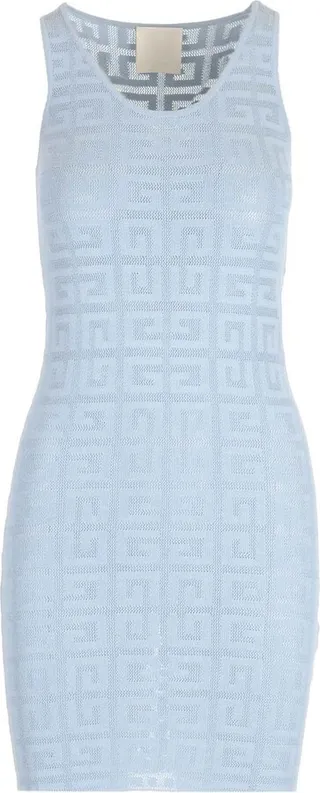 Givenchy 4G Pattern Tank Top Dress
