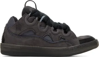Lanvin Gray Curb Sneakers