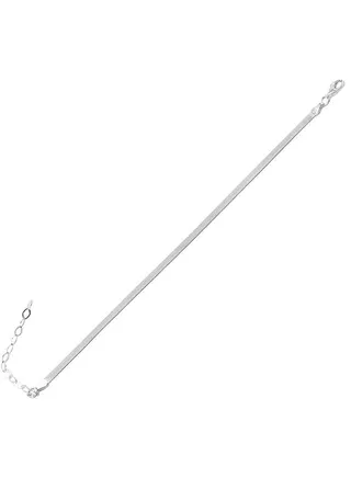 925 Silver Flat Chain Bracelet-High-Quality Jewelry in UAE Dubai 100% Precious Metal Gift-EMNON102BR-CH97148 