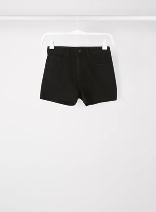 Teen Denim Shorts Black 