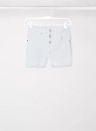 Kids Button Detail Shorts 