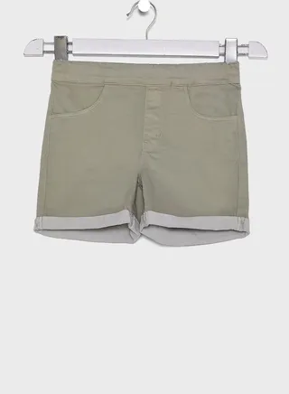 Kids Folded Hem Shorts 