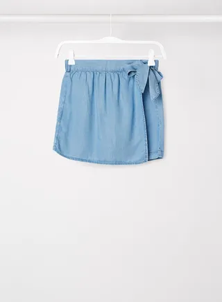 Kids Bow Detail Skort 