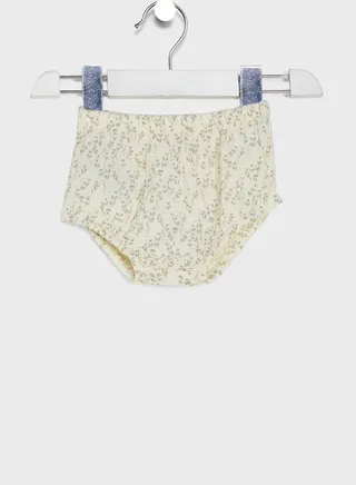 Infant Leaf Print Shorts 