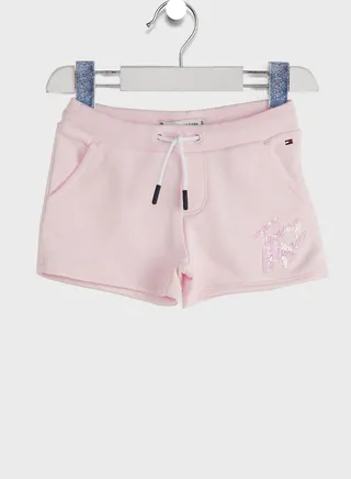 Teen Cool Logo Print Sweat Shorts 