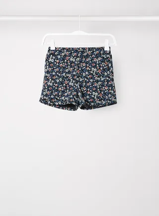Kids/Teen Printed Shorts Black 