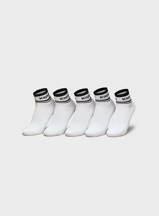 5 Pack Lin Design Ankle Socks