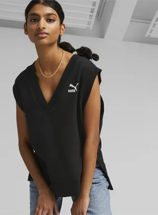 Classics Womens V-Neck Vest 