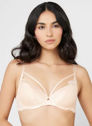 V-Neck Pushup Bra 