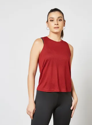 Active Tank Top Red 