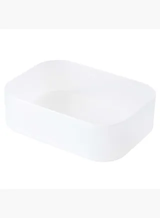 Polypropylene Horizontal Makeup Box, 1/4, W 15 x D 11 x 4.5 cm