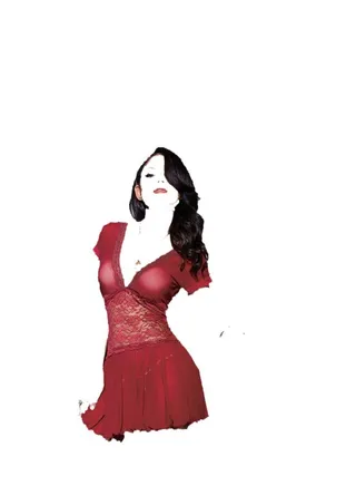 Women's Full Slip Lace Modal Chemises Short Sleeve V Neck Nightgown 