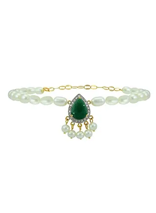 18 Karat Gold With Diamonds Bracelet 