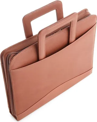 Leather Writing Portfolio & Document Organizer