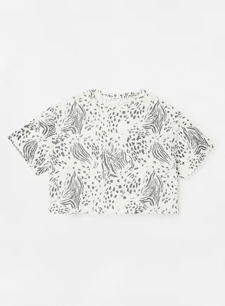Youth Printed Boxy T-Shirt 