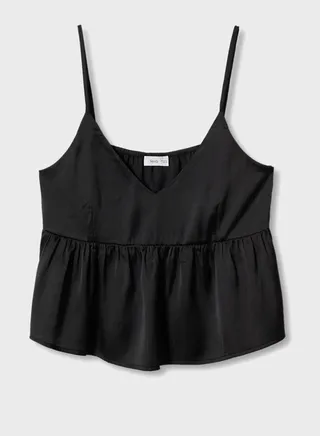 Kids Ruffle Cropped Top 