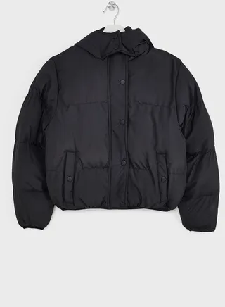 Girls Padded Hooded Jacket 