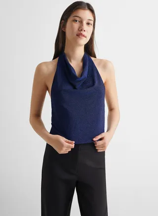 Youth Lurex Knitted Top 