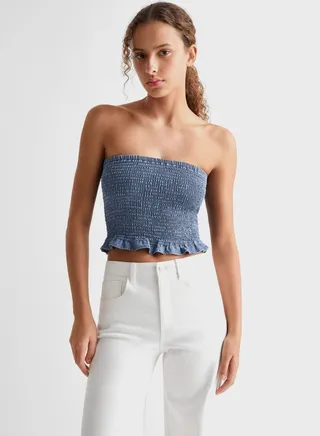 Youth Printed Bandeau Top 