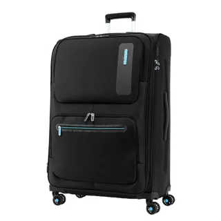 Maxwell Small Cabin Luggage Trolley Bag 20 inch Black 