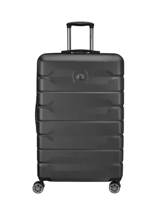 Air Armour Lightweight Luggage Trolley 80cm 4DW Black 