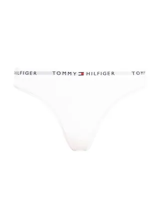 Women's Icon Logo Waistband Thong Underwear Bottoms, Pink 